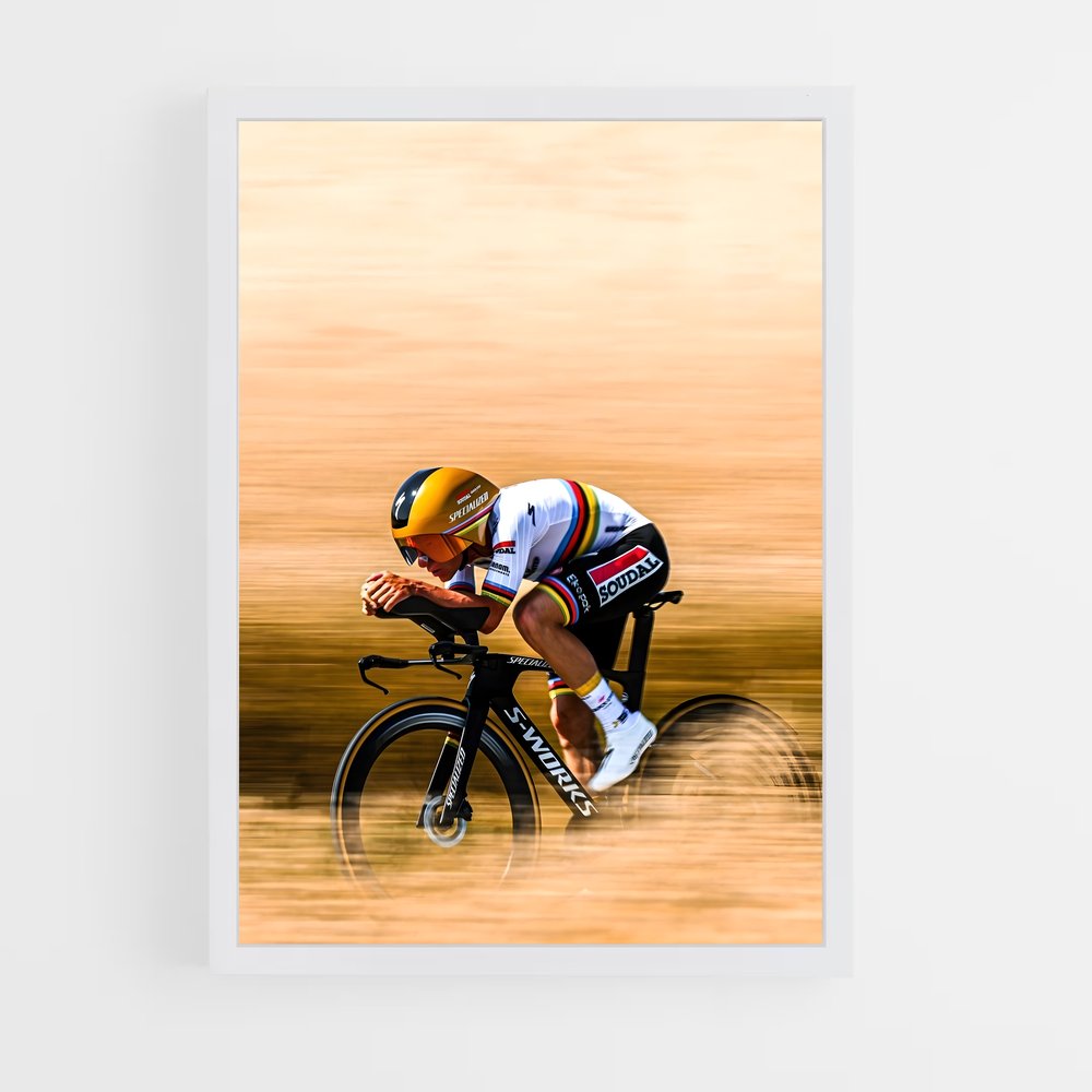 Poster L'Escapade de Remco – affiche Cyclisme (vue 3)
